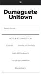 Mobile Screenshot of dumagueteunitown.com